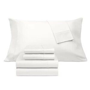 800 Thread Count Cool Comfort 6‑Pc Sheet Set — Queen / Luxury Cooling Bedding